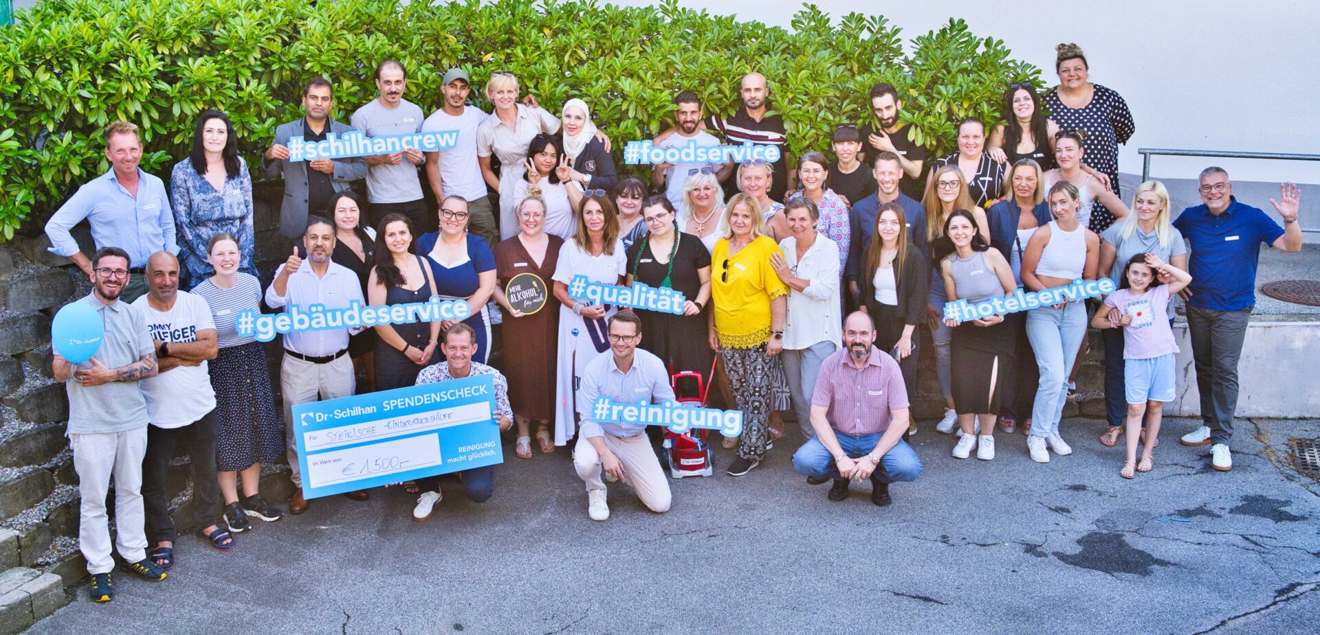 Gruppenbild Sommerfest